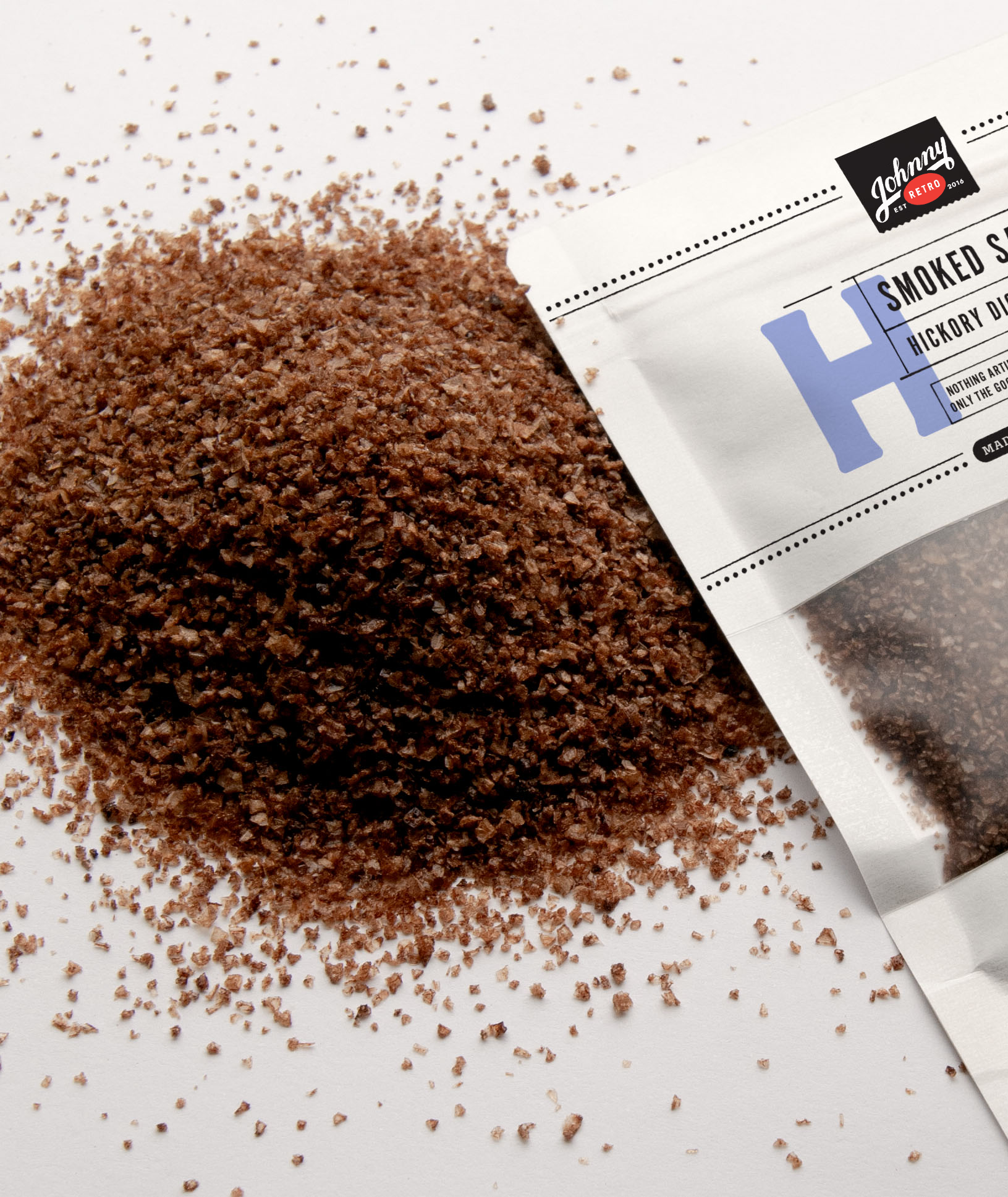 Hickory Smoked Salt - 120 grams