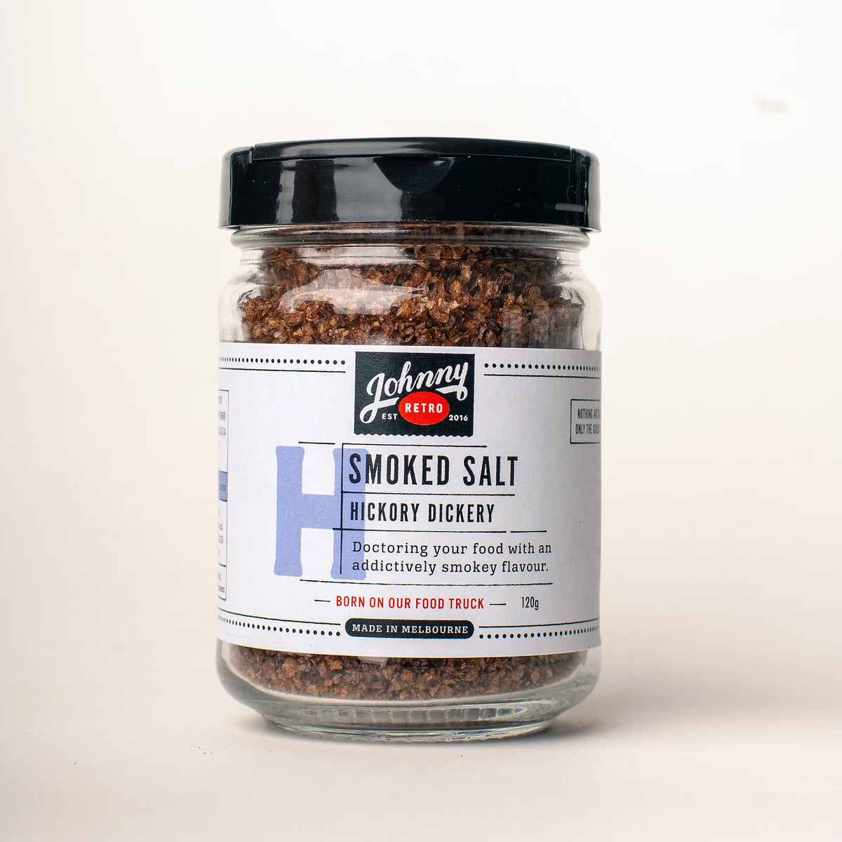 Hickory Smoked Salt - 120 grams